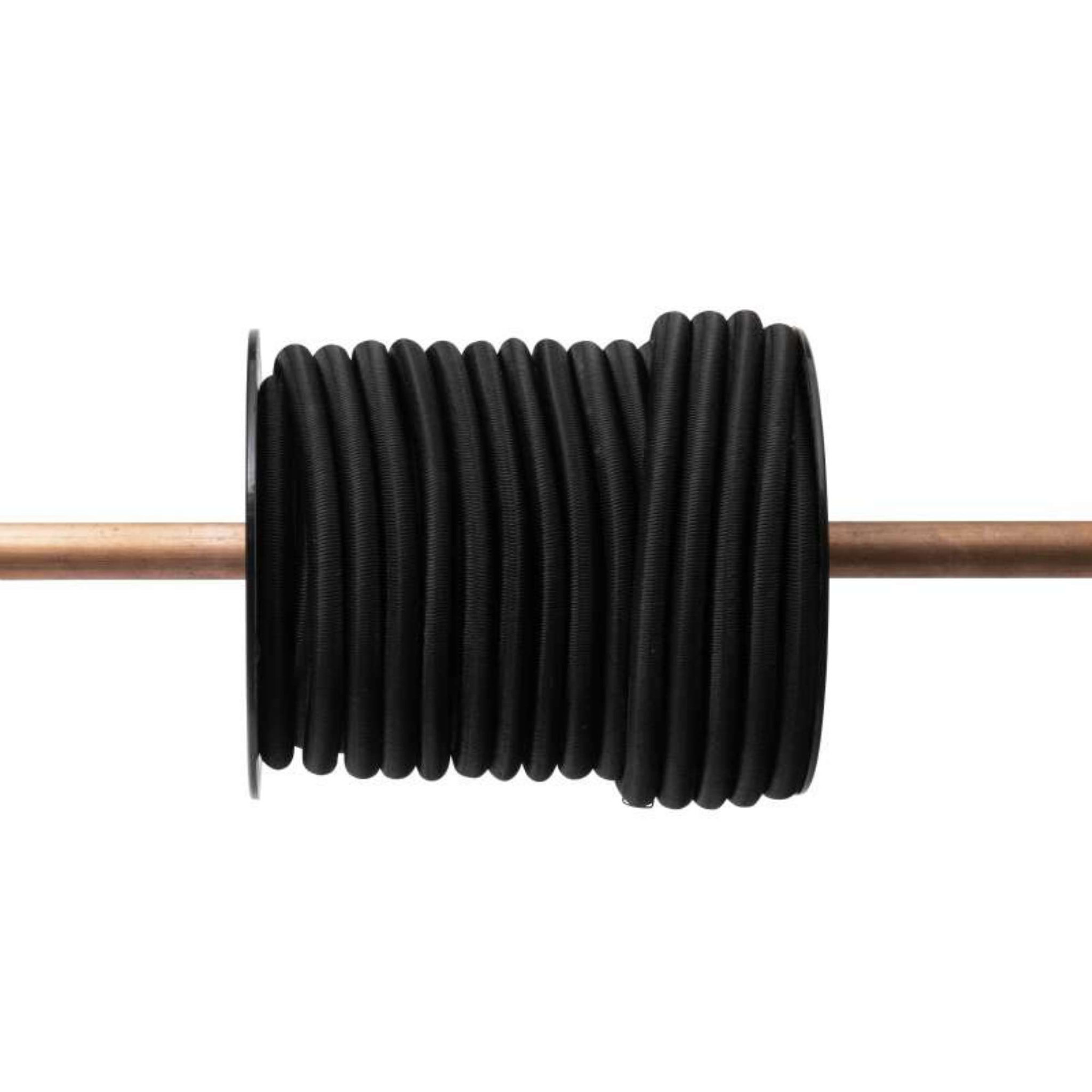 Voir la diapositive 2 :  Tendeur élastique noir Werkapro  Ø 10mm x 20m