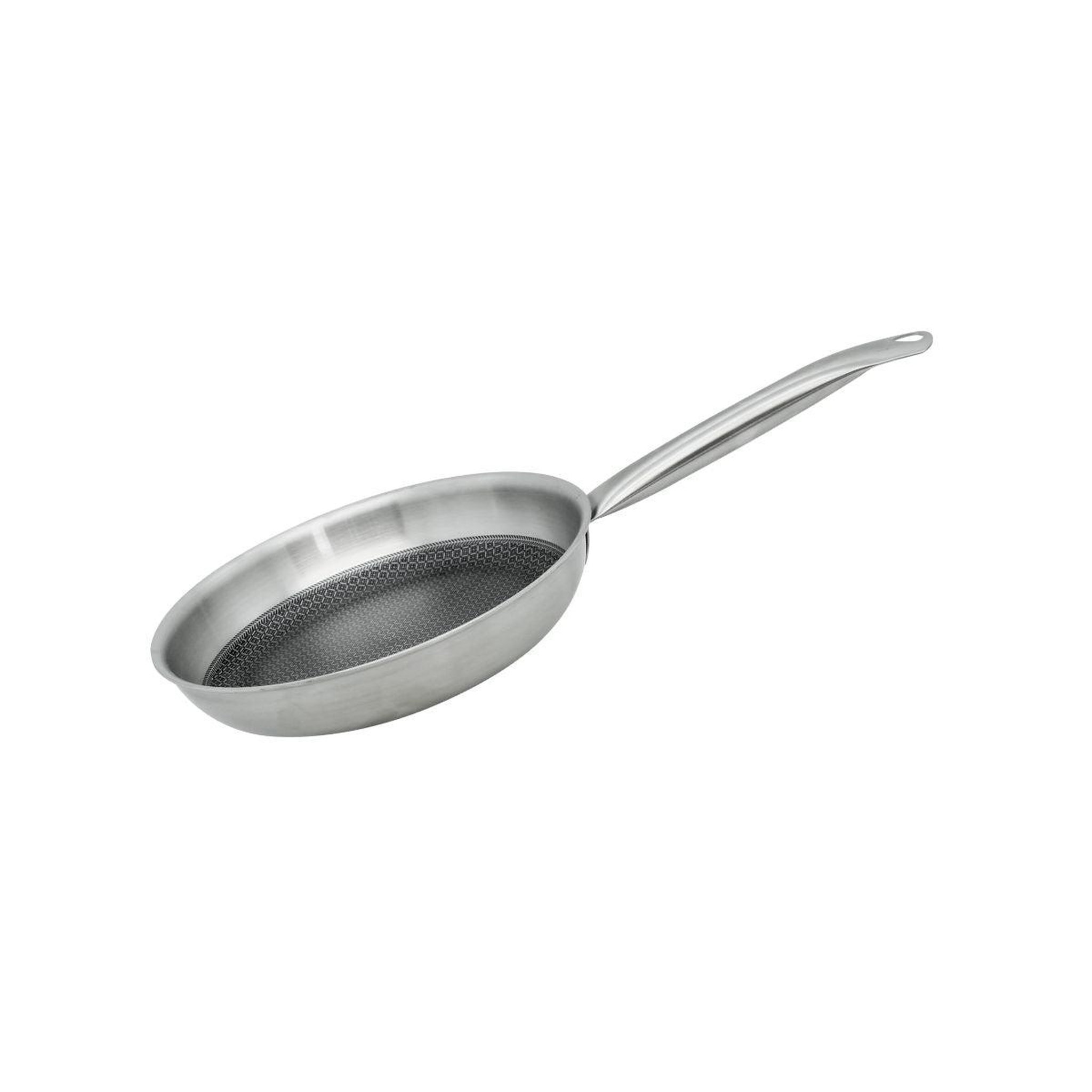 ELO Poêle en acier inoxydable 18/10 24 cm Elo Relief Solution