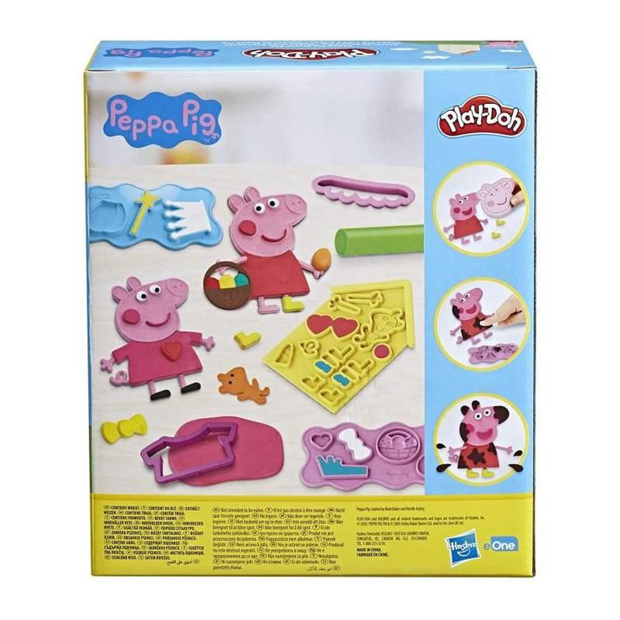 Voir la diapositive 3 : PLAYDOH Play-Doh - Pate A Modeler - Styles de Peppa Pig