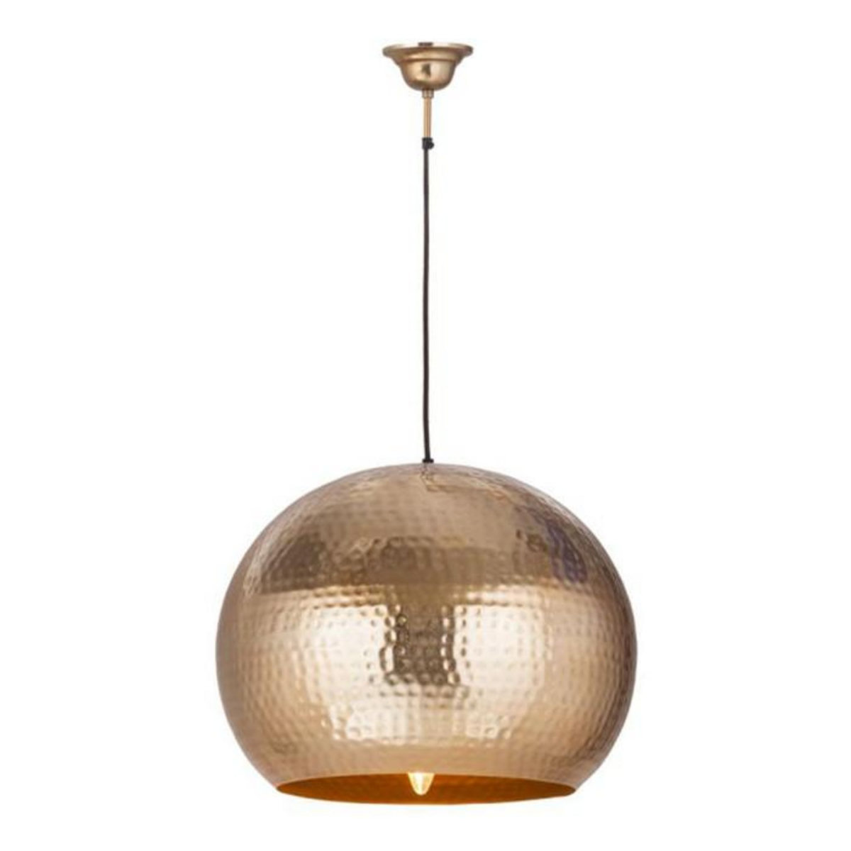 Paris Prix Lampe Suspension Design  Factory Style  47cm Or