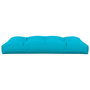 Voir la diapositive 5 : VIDAXL Coussin de palette turquoise 120x80x12 cm tissu