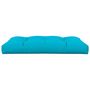 Voir la diapositive 5 : VIDAXL Coussin de palette turquoise 120x80x12 cm tissu