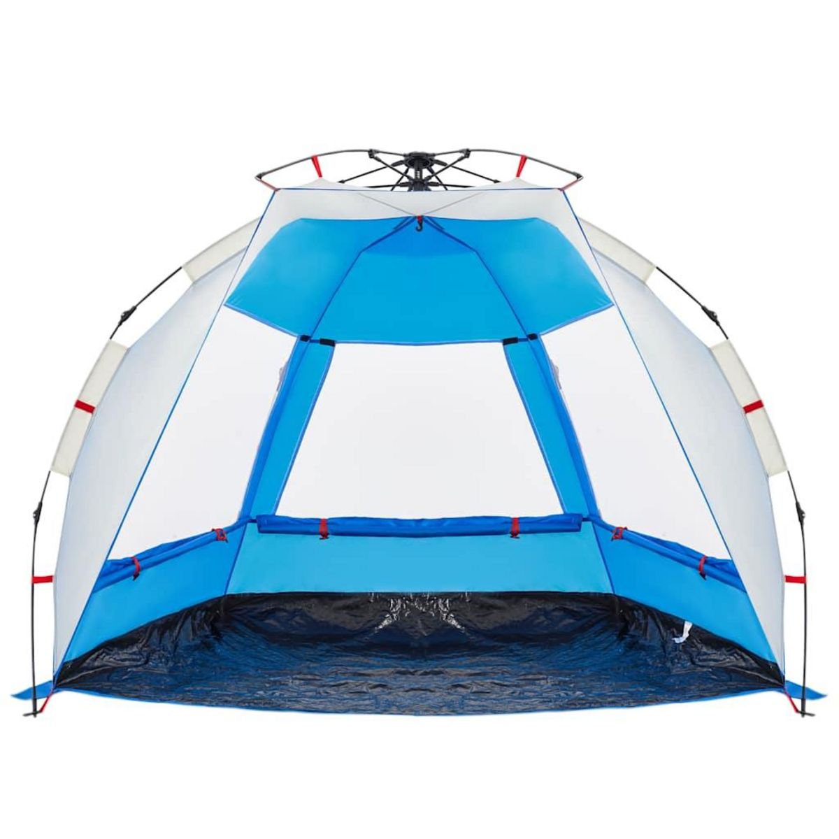 VIDAXL Tente de plage 2 personnes liberation rapide impermeable