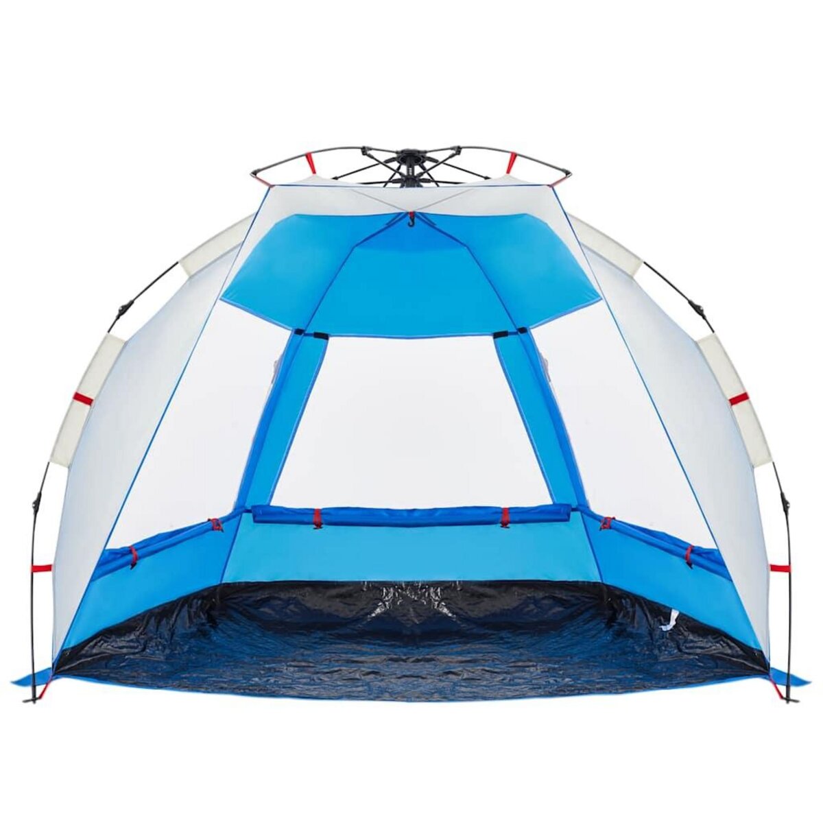 VIDAXL Tente de plage 2 personnes liberation rapide impermeable