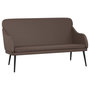 Voir la diapositive 2 : VIDAXL Banc Marron 110x76x80 cm Similicuir