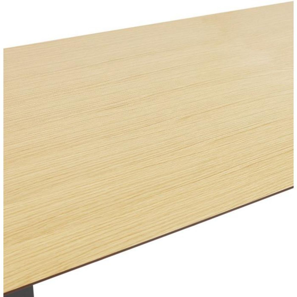 Paris Prix Bureau Design  Ribaila  130cm Naturel & Noir