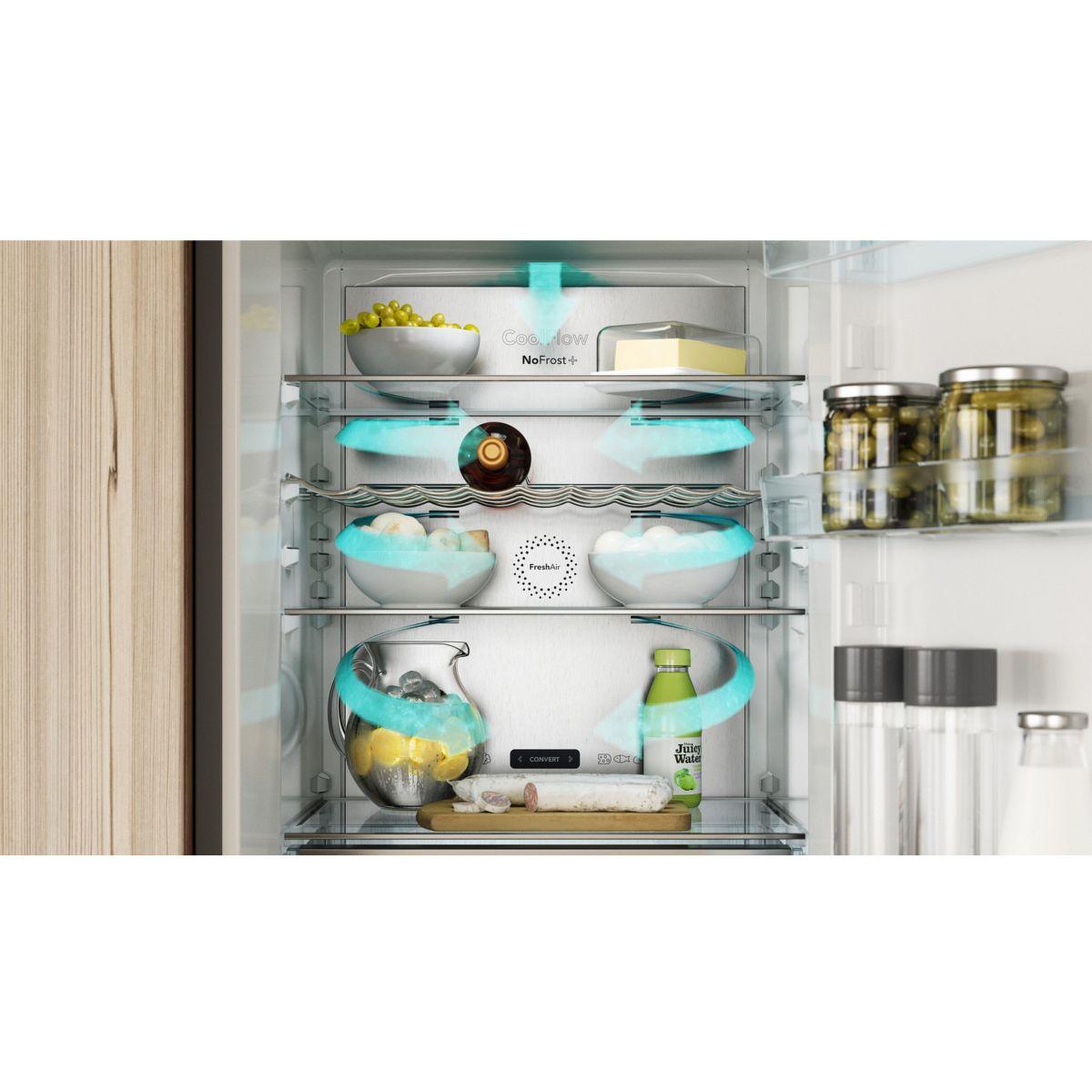 Voir la diapositive 5 : ASKO Réfrigérateur combiné encastrable RFN31842EI