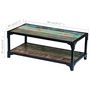 Voir la diapositive 6 : VIDAXL Table basse Bois de recuperation massif
