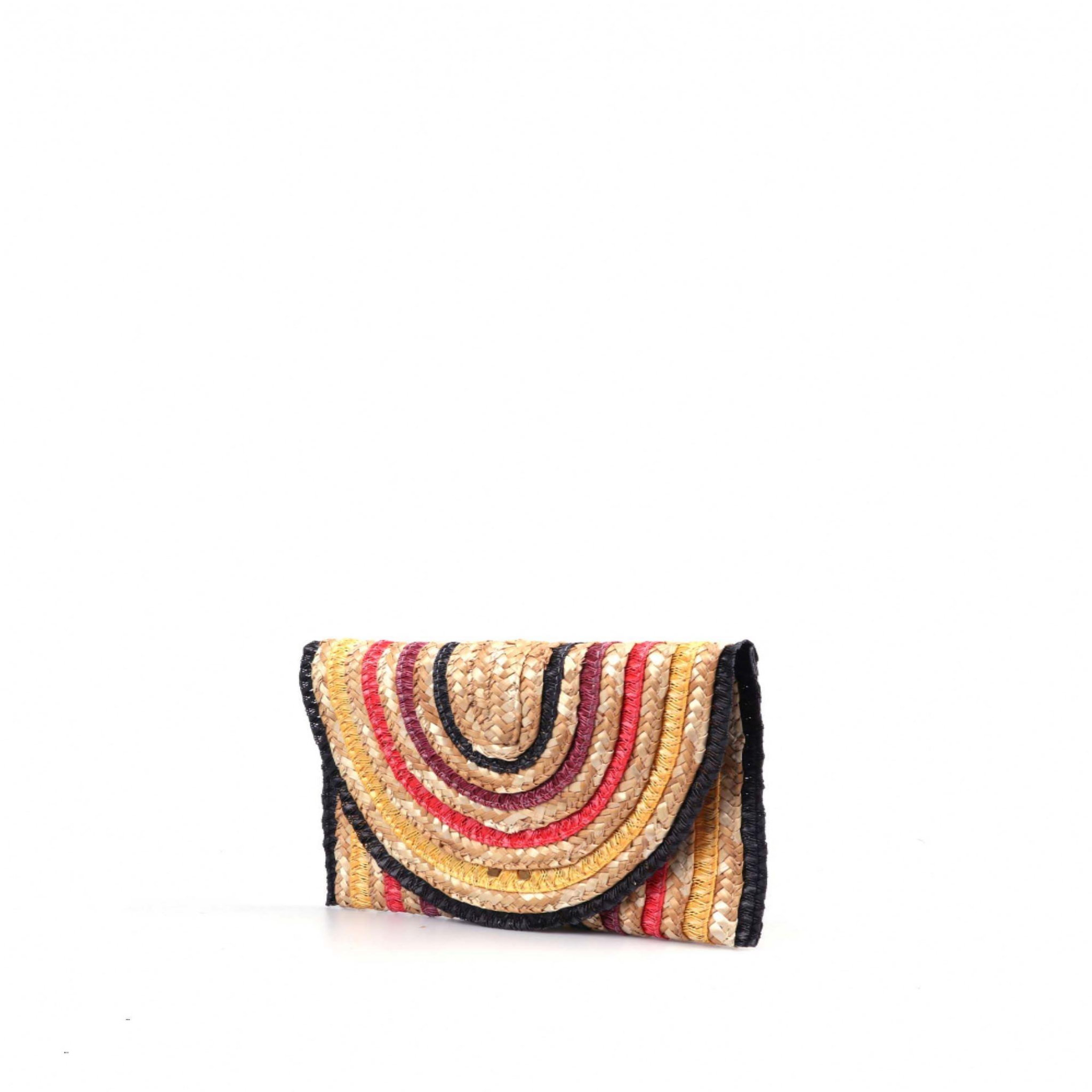 Voir la diapositive 4 : DARI BALI DARI BALI - Sac en paille SOKA 20 cm