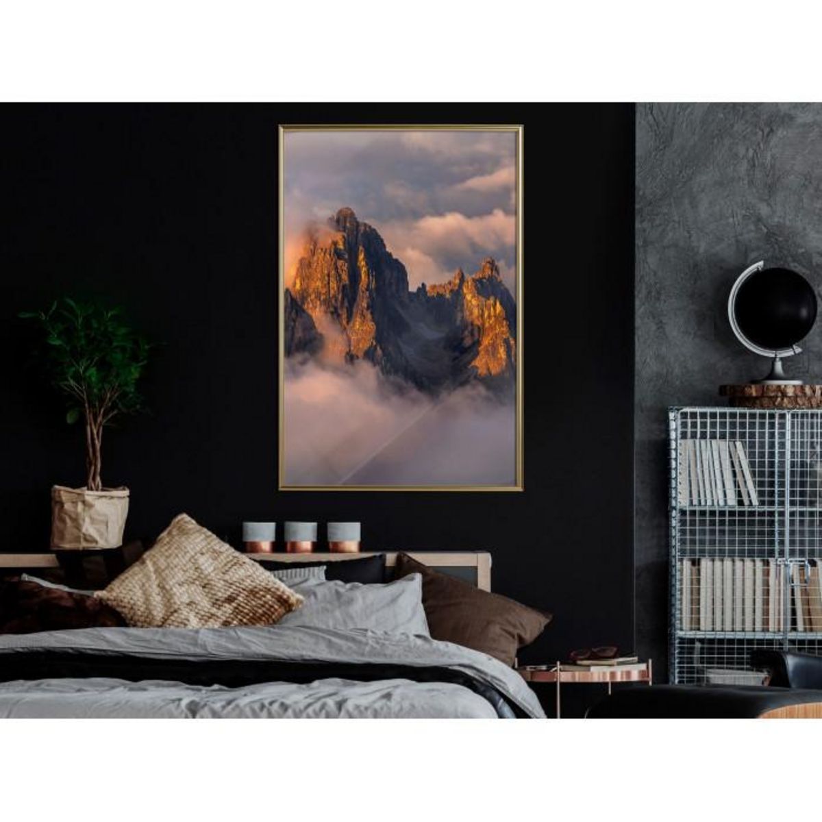 Paris Prix Affiche Murale Encadrée  To Reach the Clouds