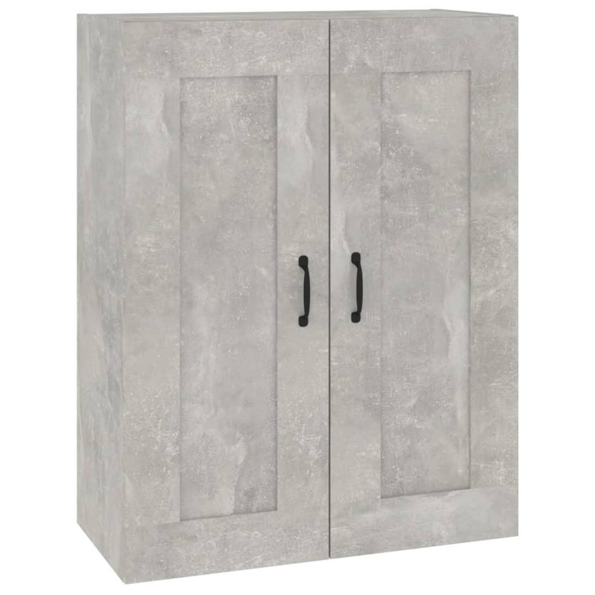 VIDAXL Armoire murale suspendue Gris beton 69,5x32,5x90 cm
