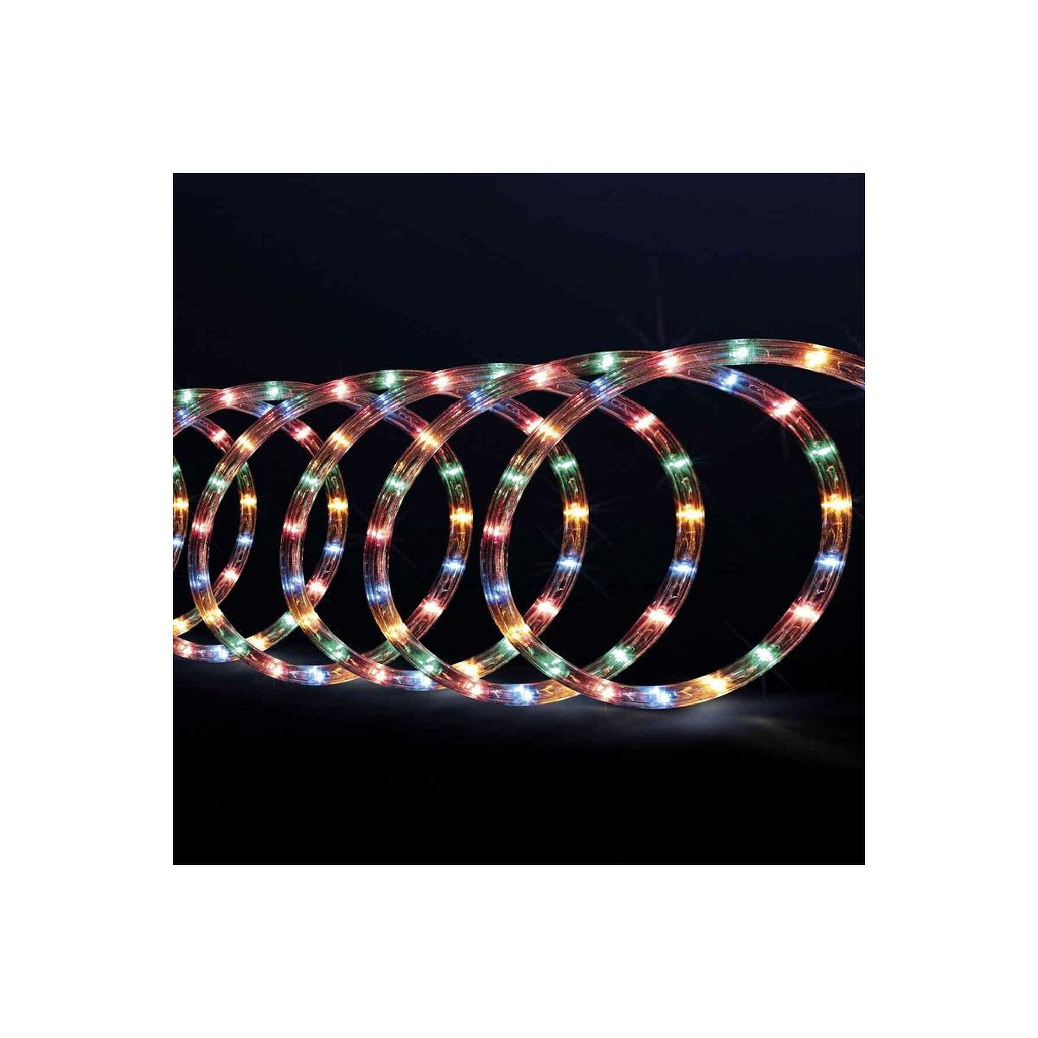 Voir la diapositive 1 : FEERIC LIGHT & CHRISTMAS Tube lumineux led extérieur  techno  6m multicolore
