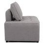 Voir la diapositive 4 : Paris Prix Module Fauteuil  Bouclette  82cm Gris
