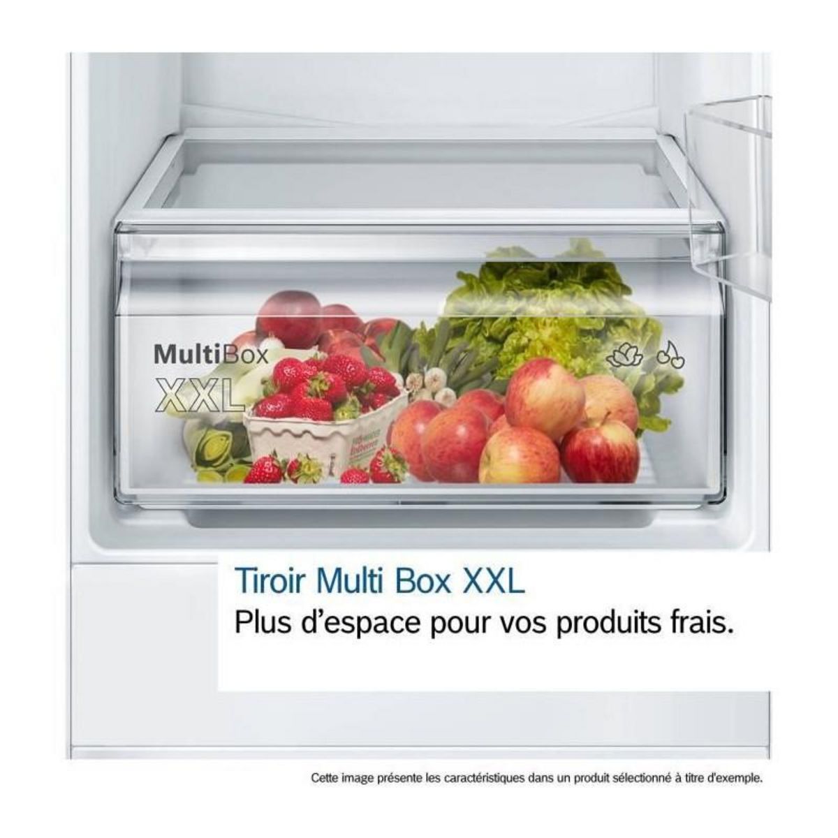 BOSCH Réfrigérateur 1 porte intégrable à glissières 147l - KIL32NSE0