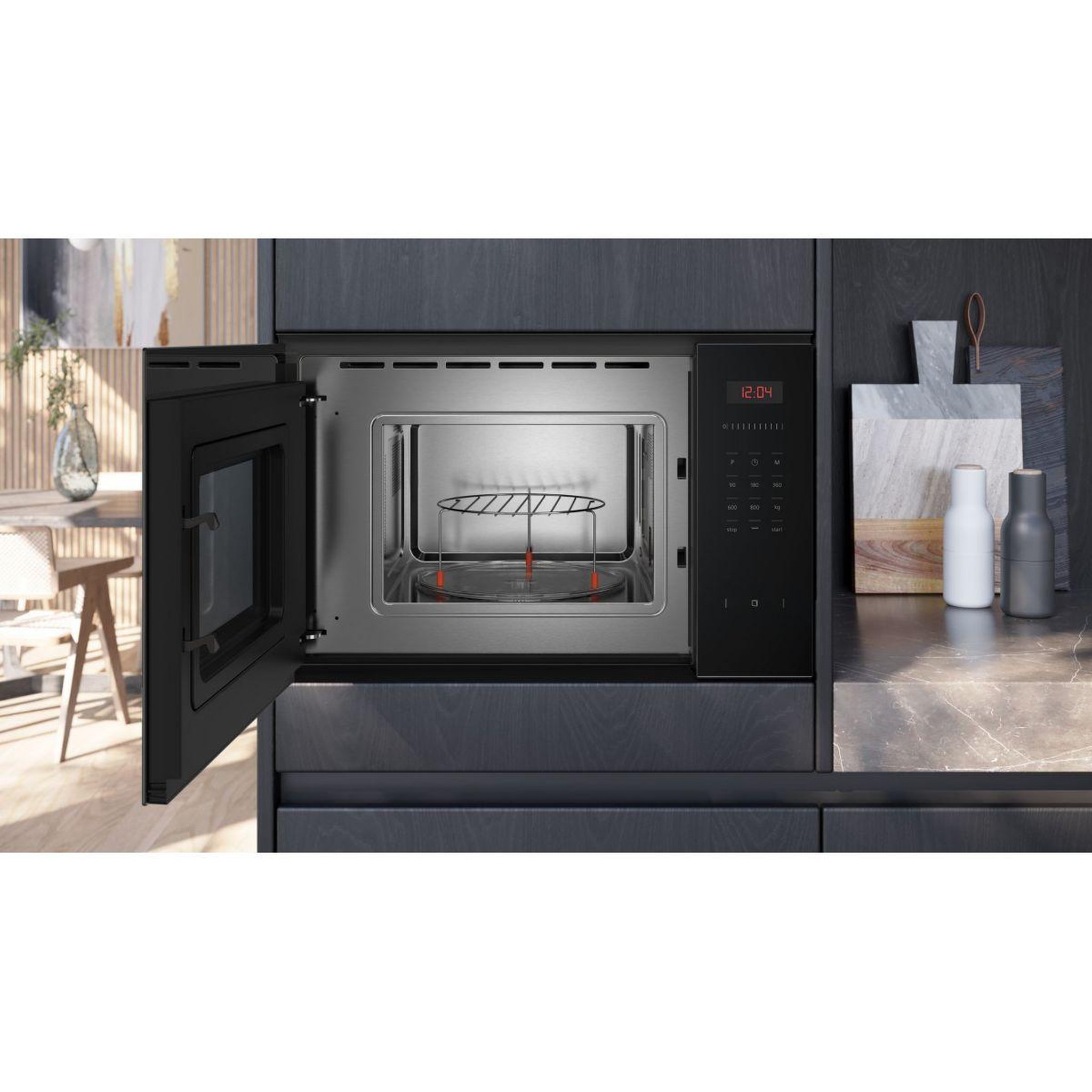 Voir la diapositive 3 : Siemens Micro ondes encastrable BE523LMB1