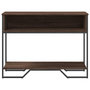 Voir la diapositive 4 : VIDAXL Table console chene marron 100x35x74,5 cm bois d'ingenierie