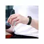 IBROZ Bracelet Fitbit Inspire 1/2 Silicone noir