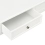 VIDAXL Table basse Blanc 100 x 55 x 45 cm Bois
