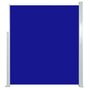 VIDAXL Auvent lateral retractable 160 x 500 cm Bleu