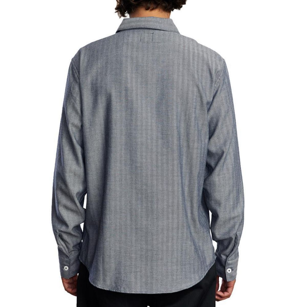 RVCA Chemise Manches Longues imprimé Gris/ Homme RVCA Day Shift