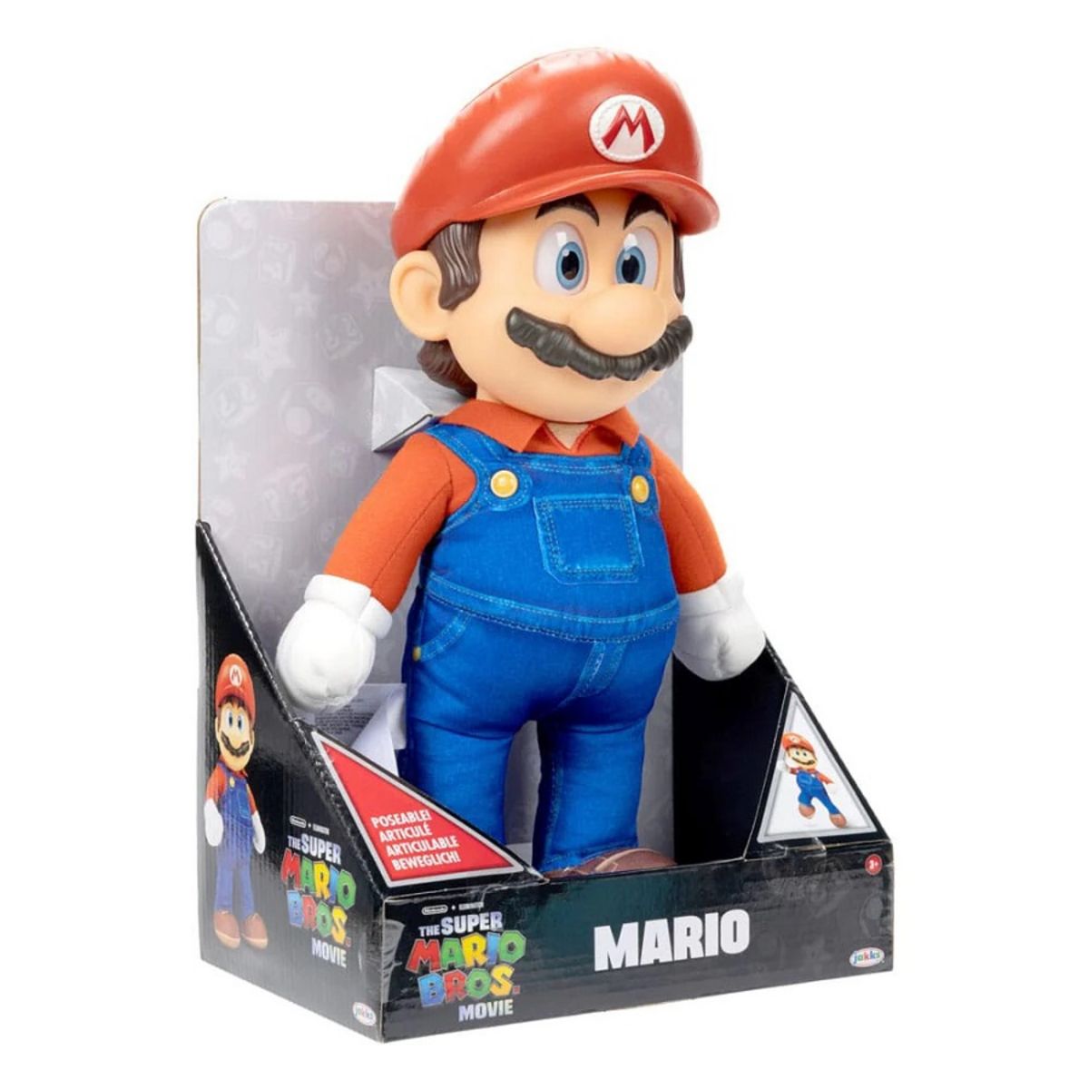 JAKKS PACIFIC Peluche Roto Mario - Super Mario Le Film