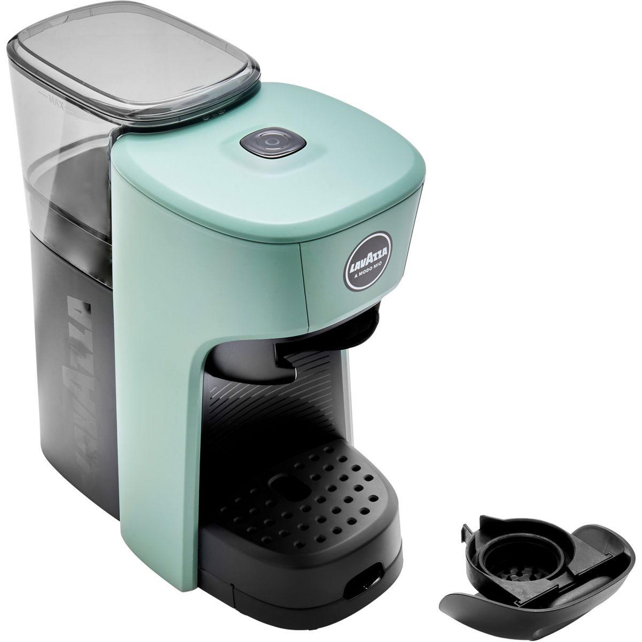 Voir la diapositive 4 : LAVAZZA Cafetière à dosette tiny eco verte