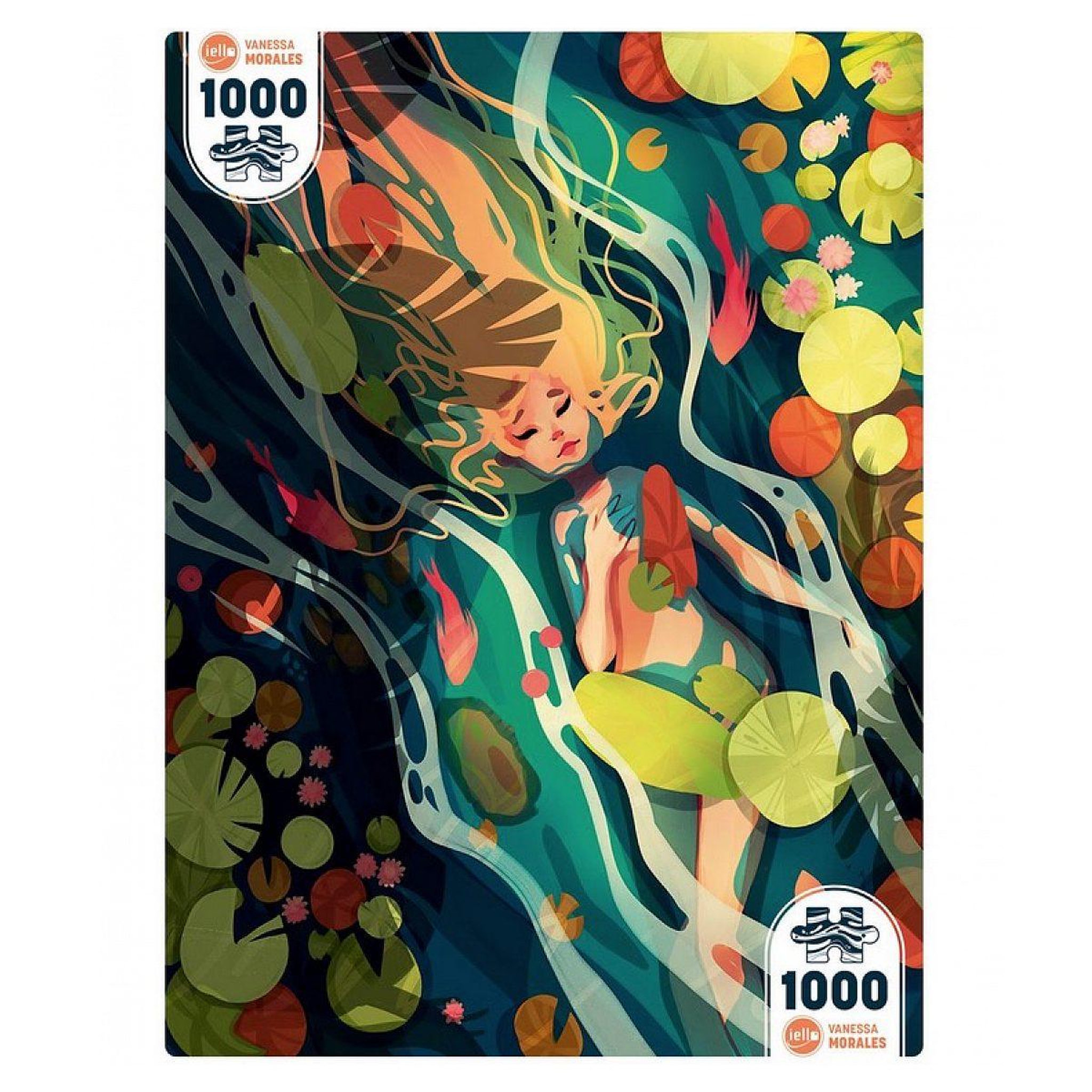 Voir la diapositive 2 : Iello Puzzle universe 1000 p - shallow waters