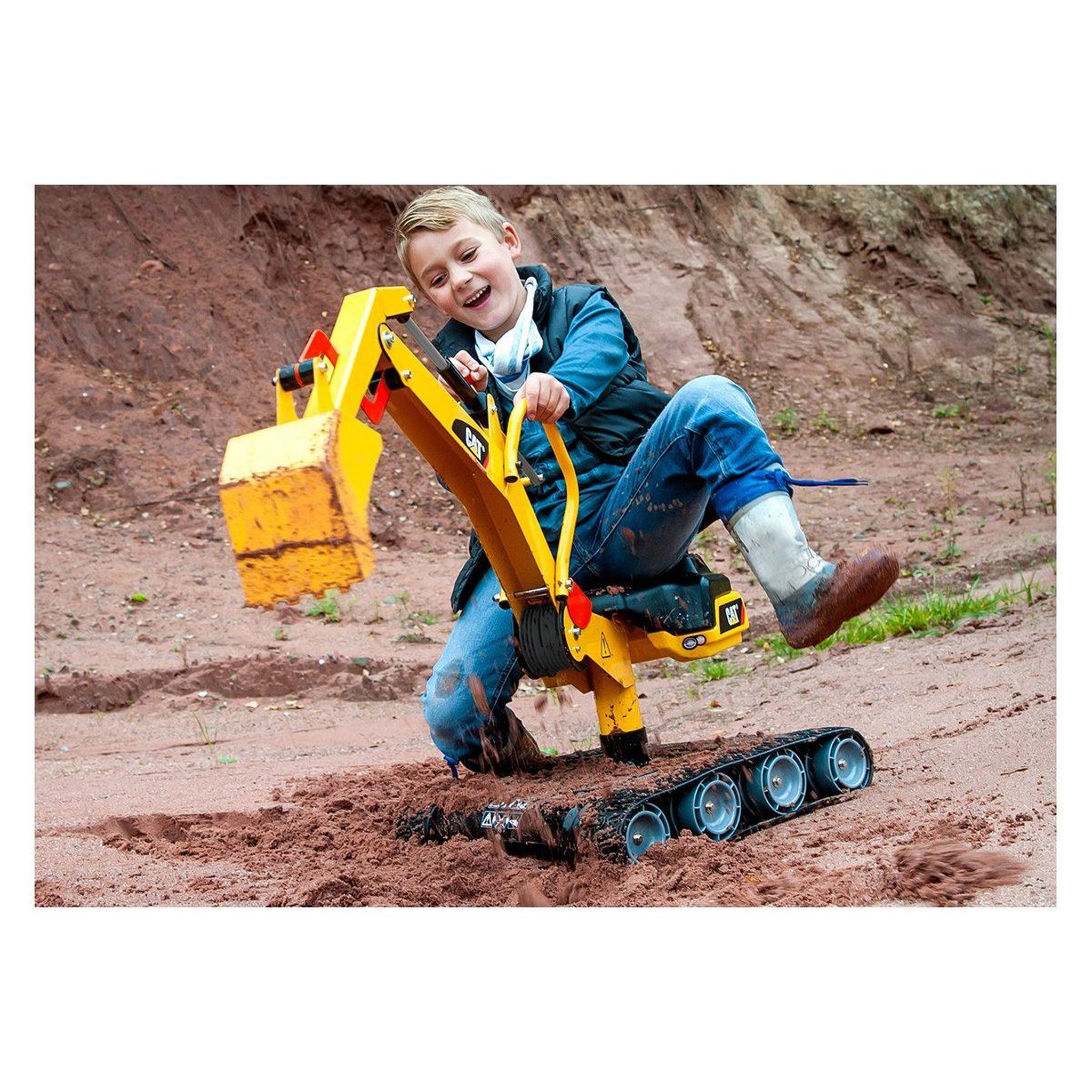 Voir la diapositive 2 : ROLLY TOYS Pelle rollydigger xl cat