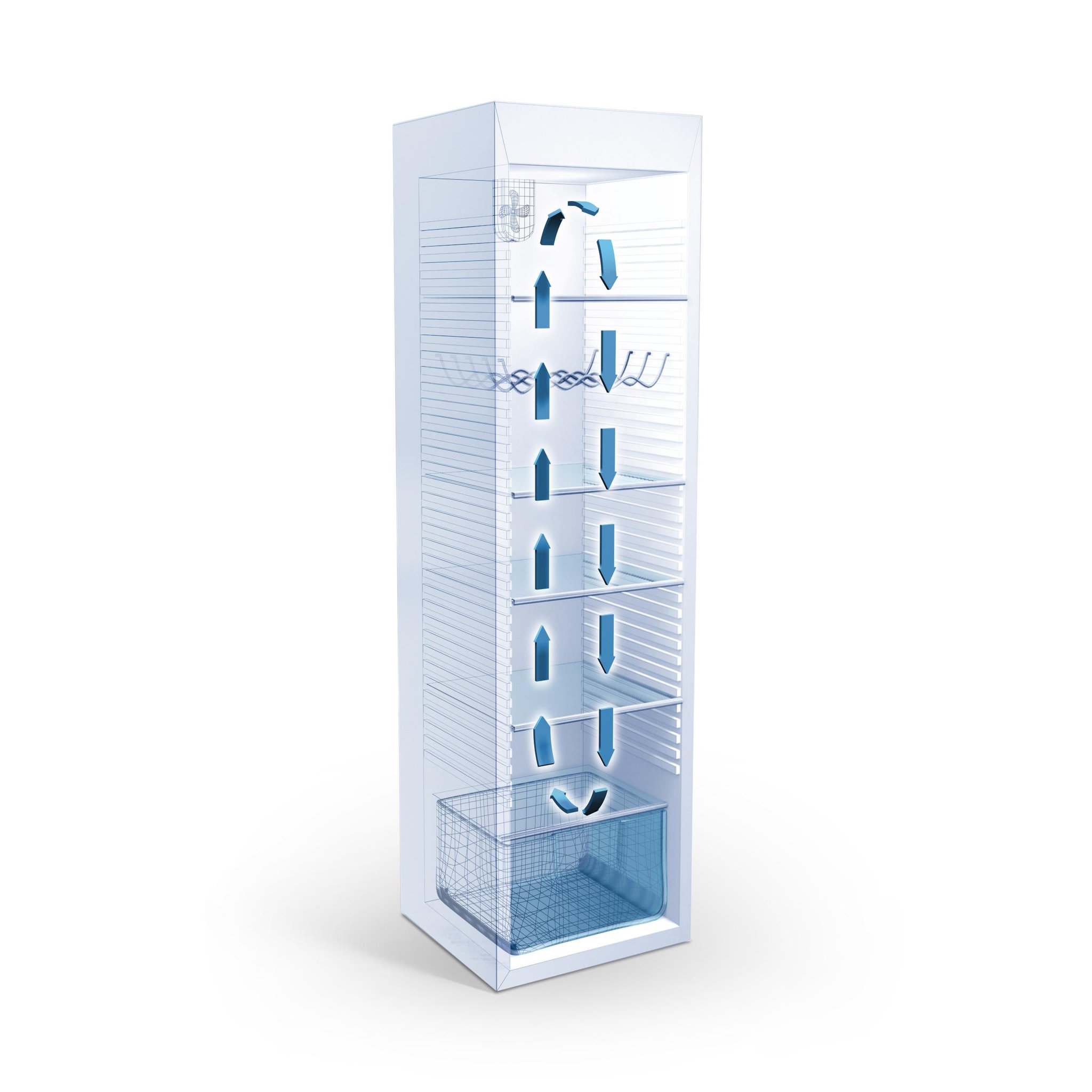 Voir la diapositive 3 : SCHNEIDER Réfrigérateur combiné 250L Blanc - SCRCI177BS-E