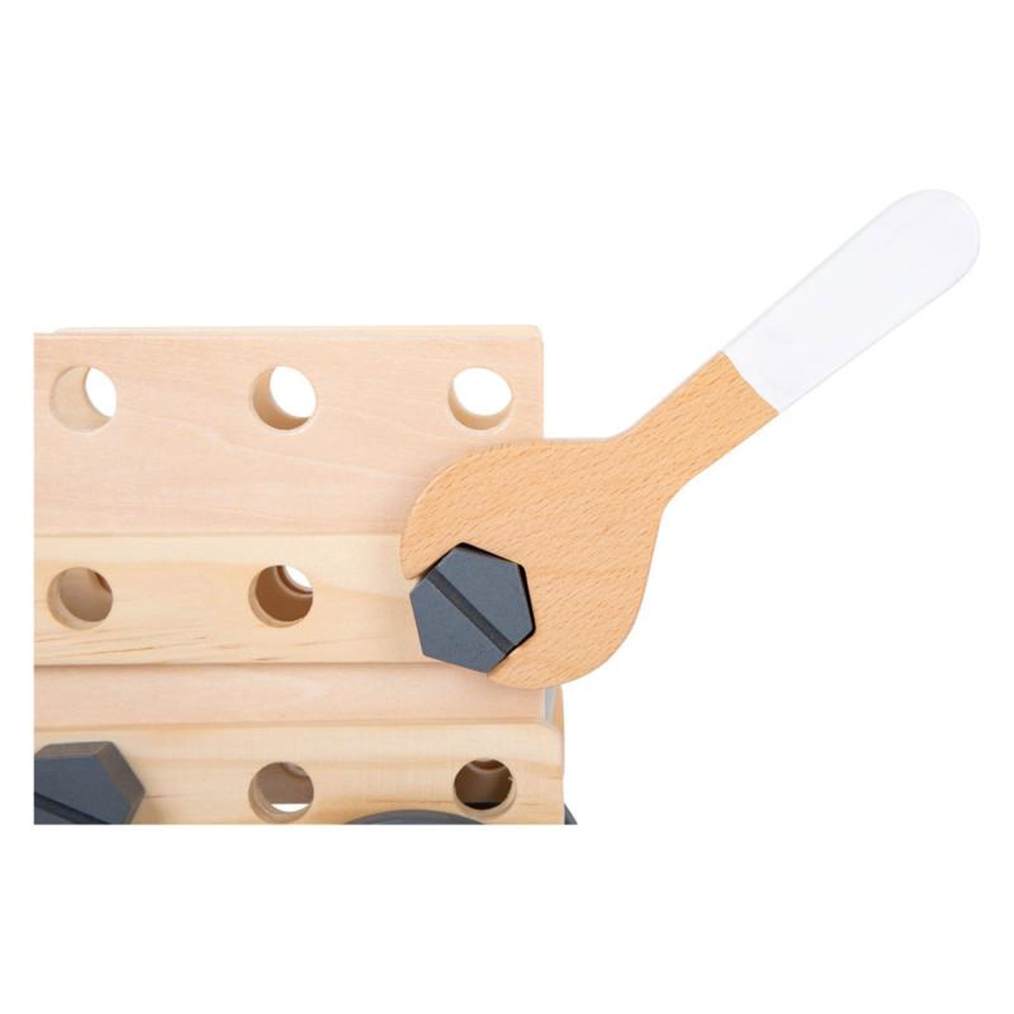 Voir la diapositive 3 : SMALL FOOT Small Foot - Wooden Construction Set Miniwob, 67 pcs. 11810