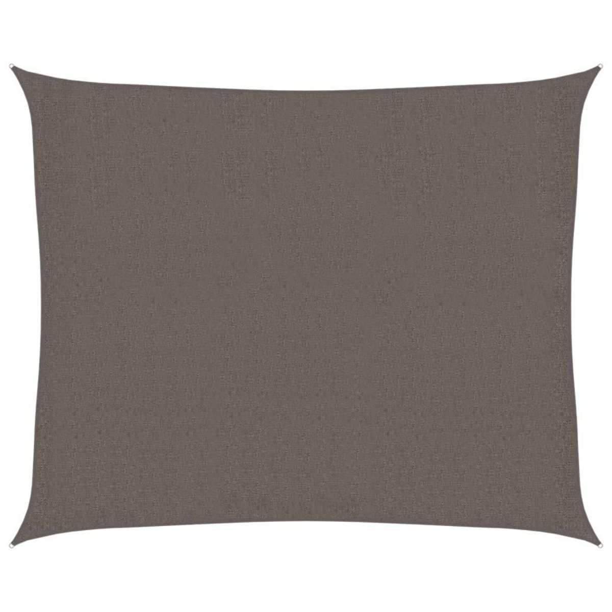 VIDAXL Voile d'ombrage 160 g/m^2 Anthracite 2,5x3 m PEHD