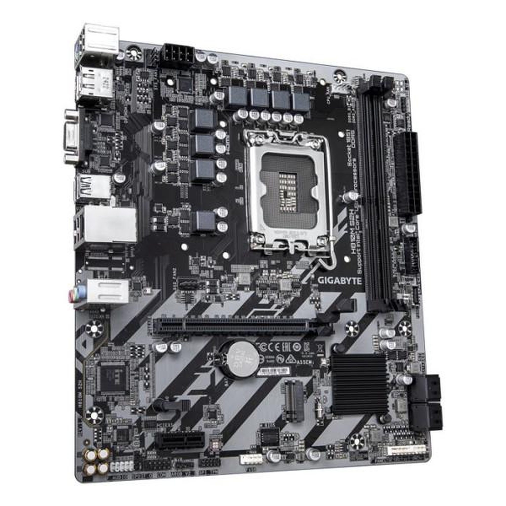 Voir la diapositive 3 : Gigabyte Carte mere - GIGABYTE - H810M S2H - Format Micro-ATX - Chipset Intel H810 - DDR4