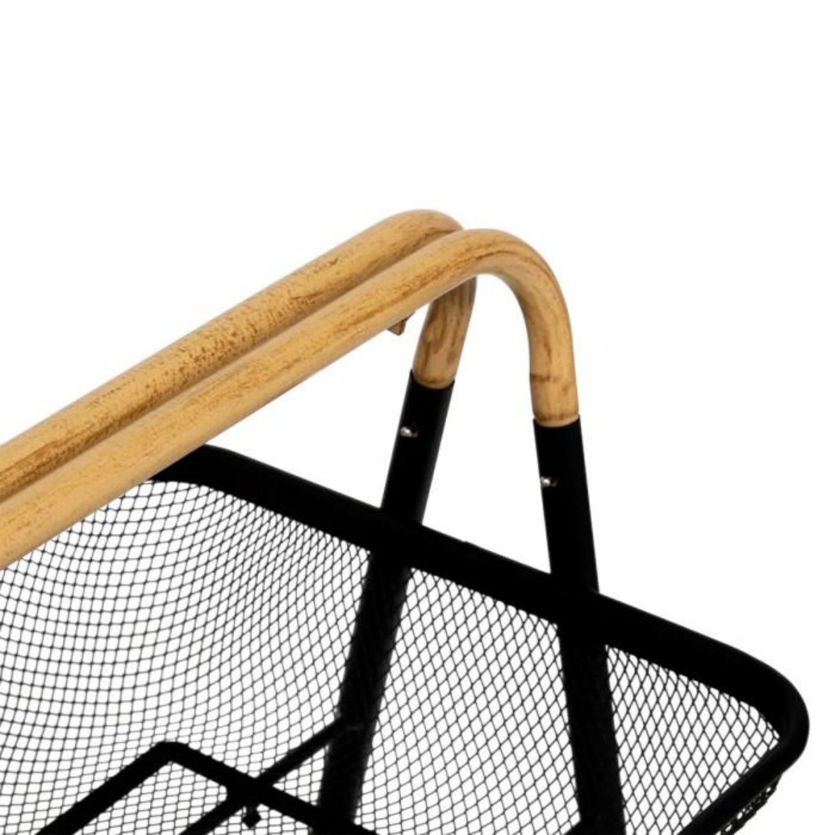 FIVE Desserte de Cuisine 3 Niveaux  Mayaj  86cm Noir