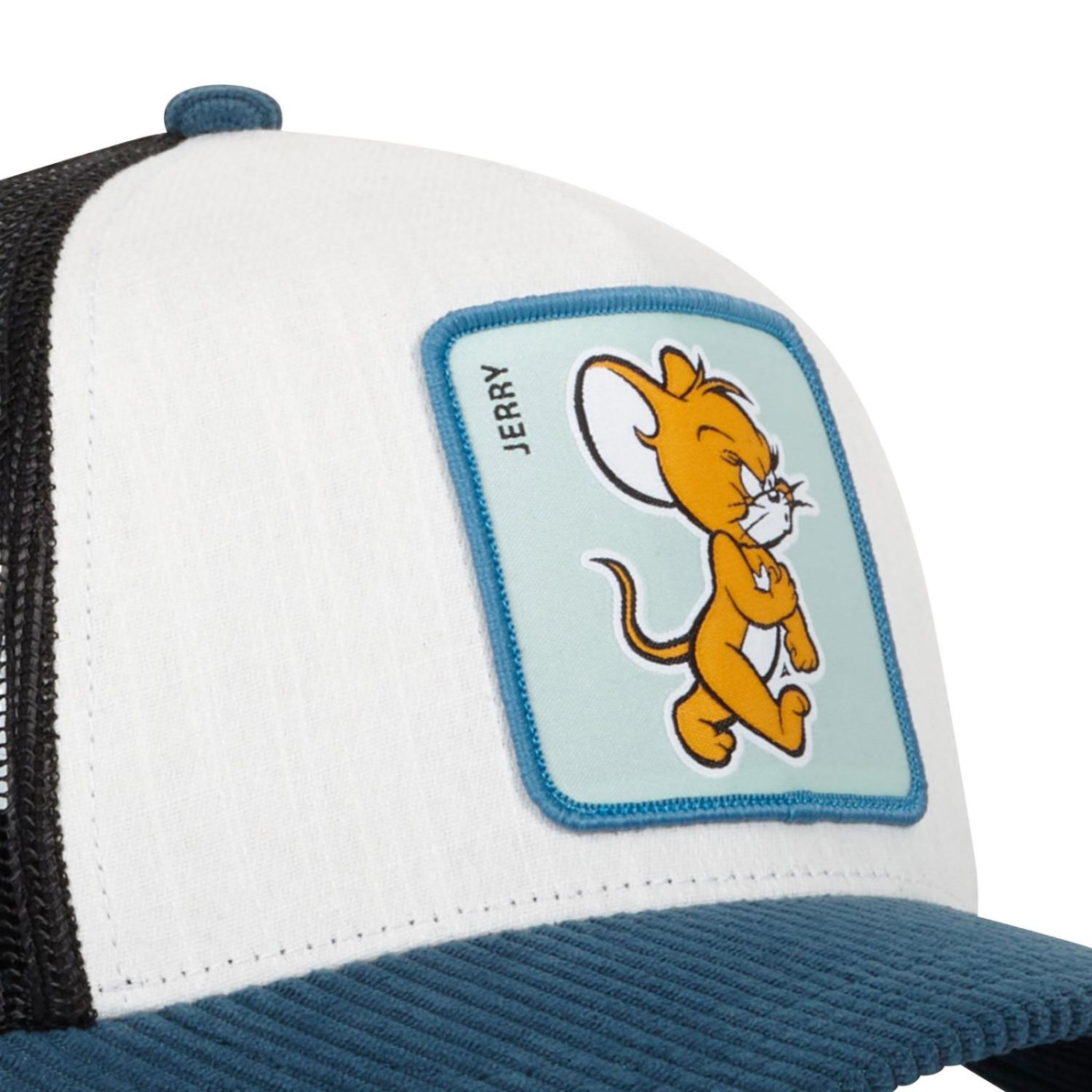 Voir la diapositive 3 : CAPSLAB Casquette trucker avec filet Tom et Jerry