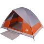 Voir la diapositive 5 : VIDAXL Tente de camping a dome 2 personnes orange impermeable