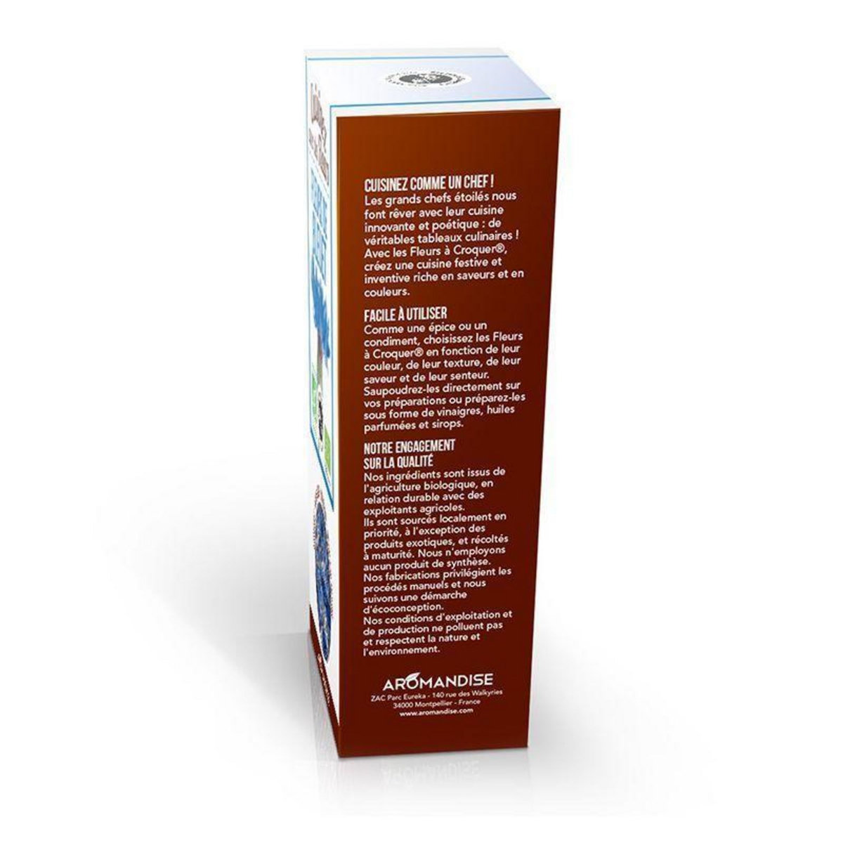 Aromandise Fleurs comestibles bio - Fleurs de Bleuet 15 g