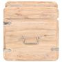 Voir la diapositive 4 : VIDAXL Coffre 40x40x40 cm Bois d'acacia solide