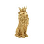 Voir la diapositive 1 : Paris Prix Statue Roi Lion  Shant  74cm Or