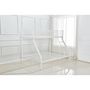 Voir la diapositive 4 : Habitat et Jardin Lit superposé en métal  Leo  Sommiers inclus - 90/140 x 190 cm - Blanc