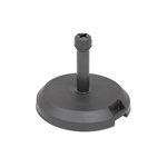 HESPERIDE Pied de parasol Haulio noir 29 kg pour mât Ø 35/38/48 mm - Hespéride