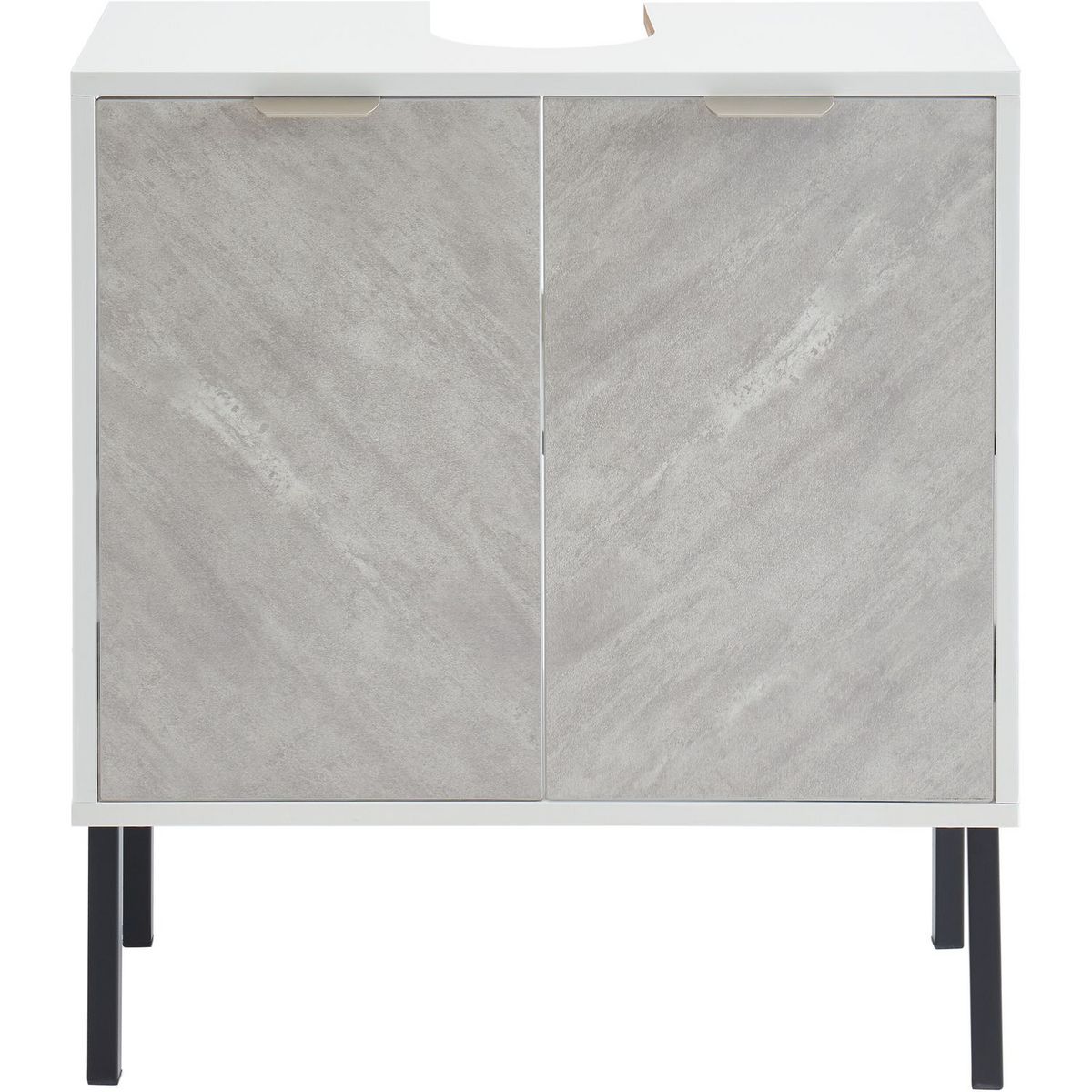 Meuble  de salle de bain sous-vasque 2 portes L60cm ALBUFEIRA