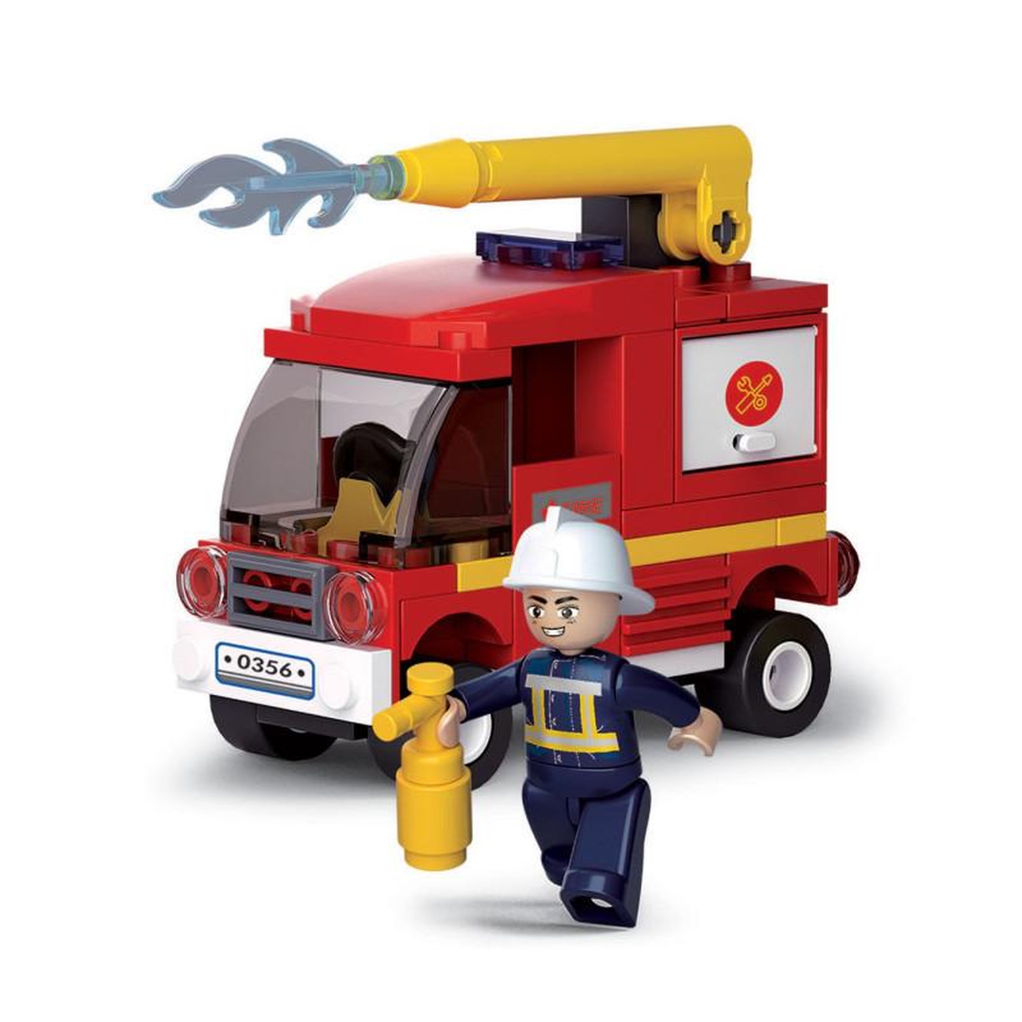 Voir la diapositive 2 : Sluban Sluban Fire Department Small Tank Car Spout