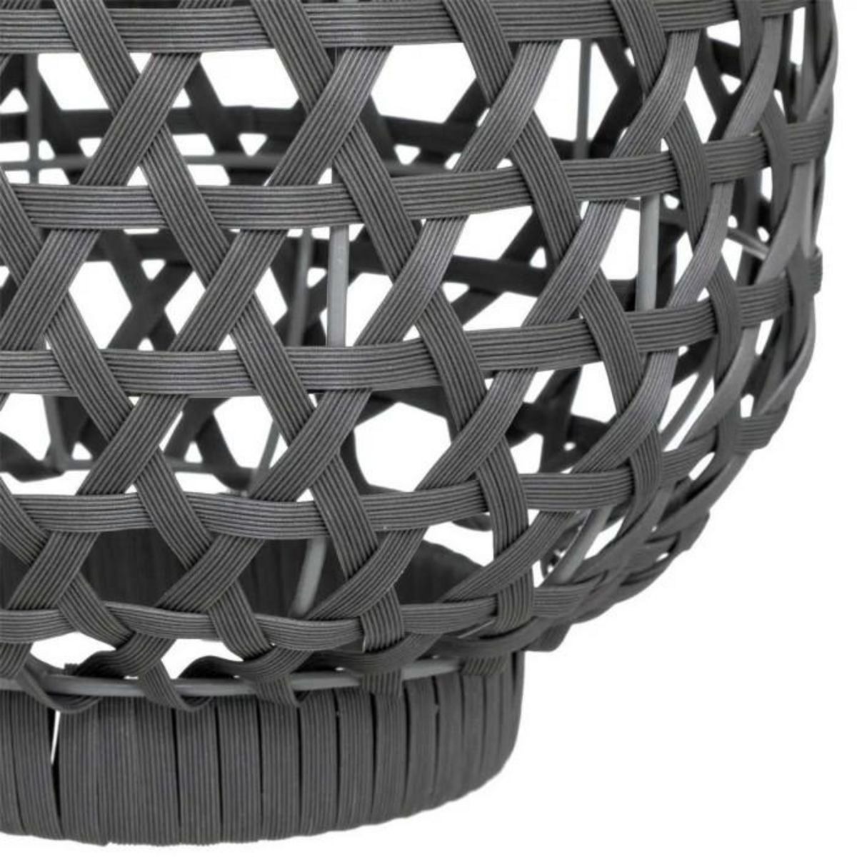 ATMOSPHERA Lampe à Poser Solaire  Tola  32cm Gris Galet