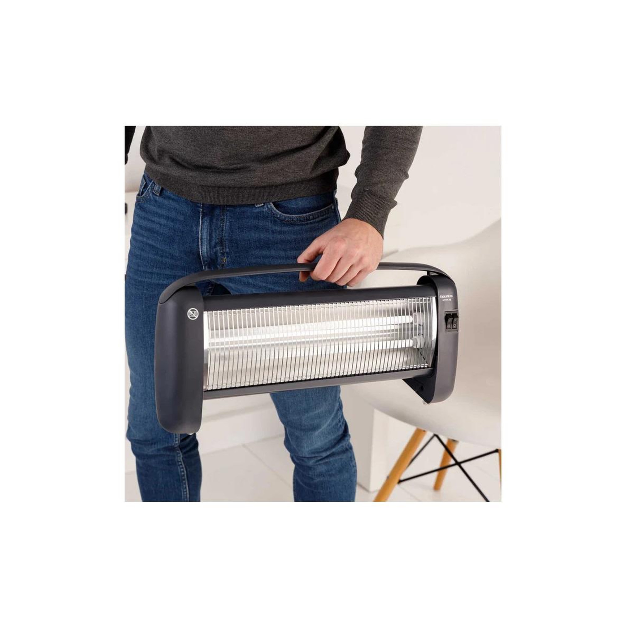 Voir la diapositive 3 : Taurus Radiateur à quartz 1200w - pr2slim