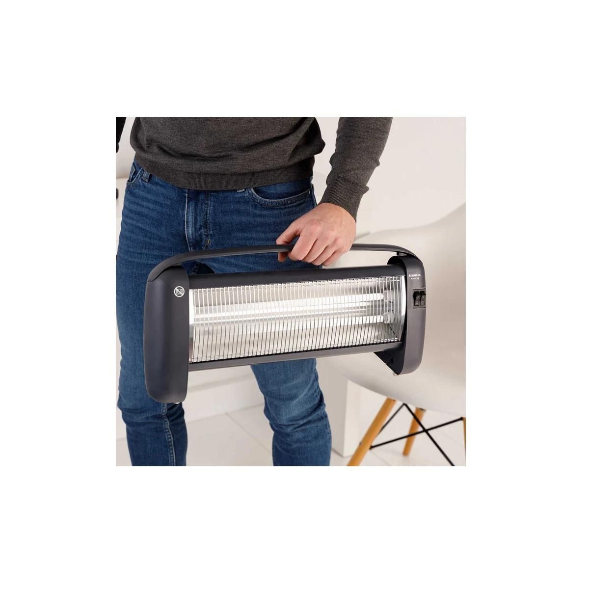 Taurus Radiateur à quartz 1200w - PR2SLIM