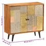 Voir la diapositive 6 : VIDAXL Buffet 80x30x75 cm Bois d'acacia massif
