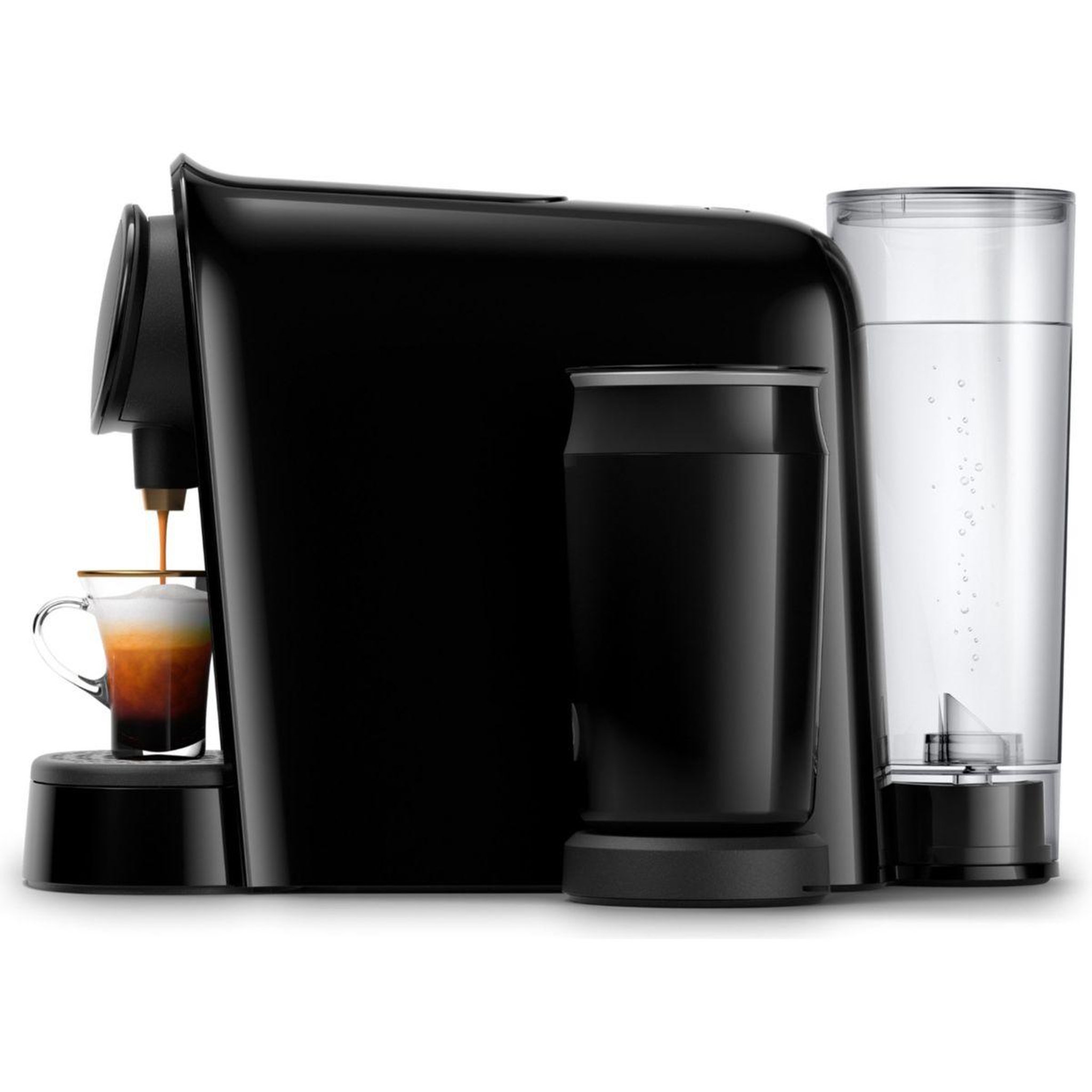 Voir la diapositive 3 : Philips Cafetière à dosette LM8014/60 l or barista original latte pi