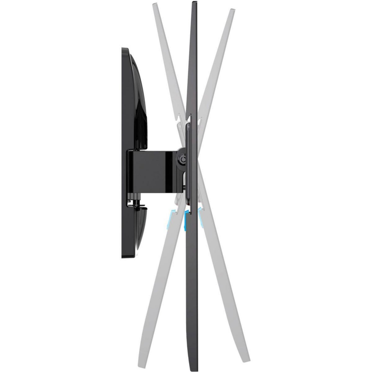 Meliconi Support mural TV TV inclinable et orientable pour 32 a 77