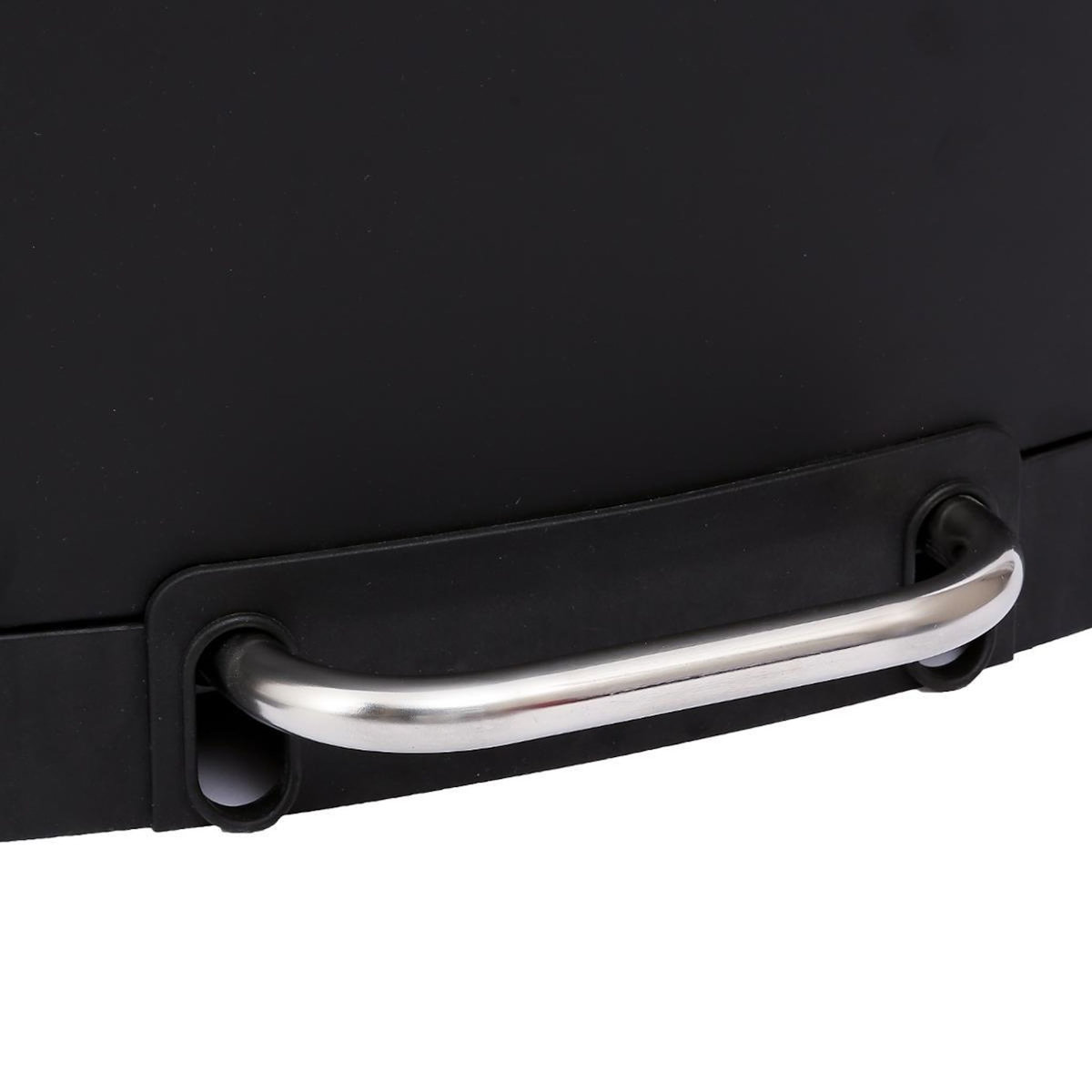 FIVE Poubelle en Métal  Cuisine  30L Noir