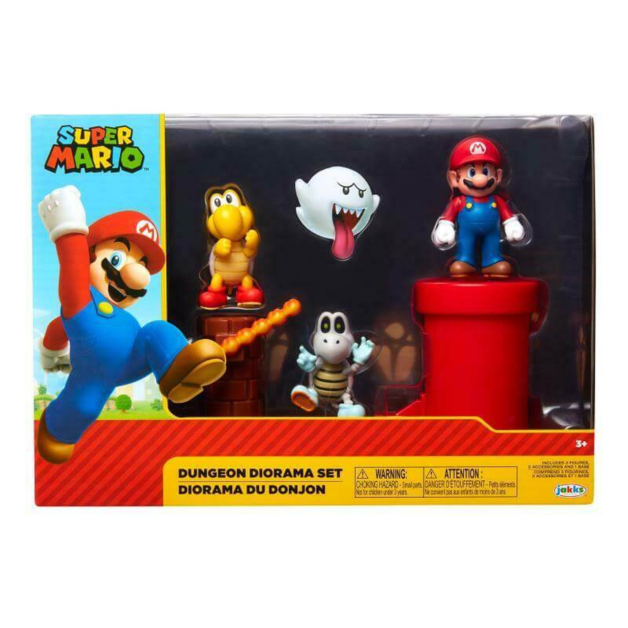 Voir la diapositive 2 : Jakks Pacific #mario diorama dongeon